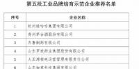 南高齒集團入選工信部第五批工業(yè)品牌培育示范企業(yè)