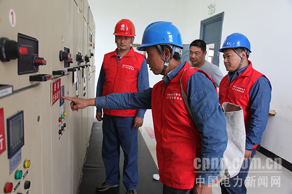 圖為加強(qiáng)排灌站隱患排查圖片