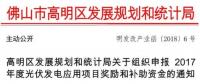 0.15元/千瓦時 連補3年！廣東佛山高明區(qū)組織申報光伏補貼