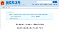 國家能源局發(fā)布《國務院安委會辦公室關于全面加強企業(yè)全員安全生產(chǎn)責任制工作的通知》