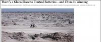 中國正在拿下全球電池市場？