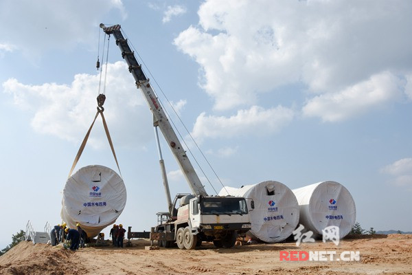 雙峰紫云山風(fēng)電項目進入設(shè)備安裝階段 總投資4.5億元