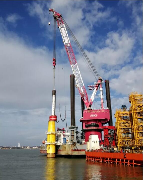 全球首創(chuàng)！振華重工3D技術(shù)攻克海上風電施工難題