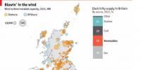 英國風(fēng)電地圖：近7000臺風(fēng)機(jī)、<font color=