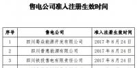 四川注冊(cè)時(shí)未提交社保繳納證明且注冊(cè)生效超一年售電公司需補(bǔ)交證明