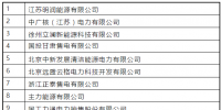 江蘇2019年第一批（總第十一批）售電公司注冊生效名單