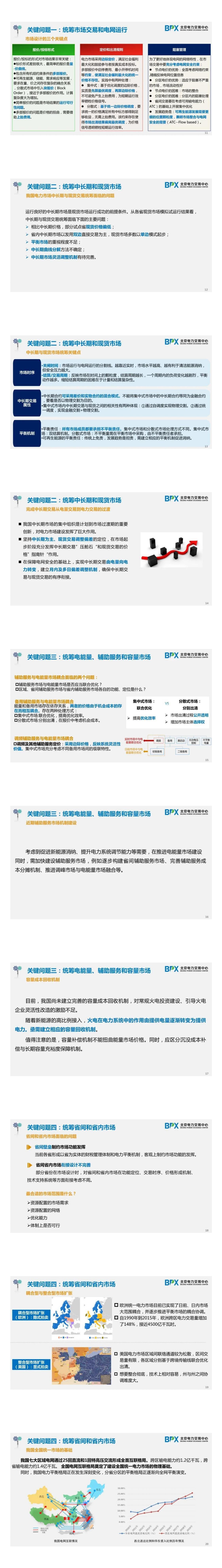PPT｜我國電力市場建設現(xiàn)狀及設計的關鍵問題